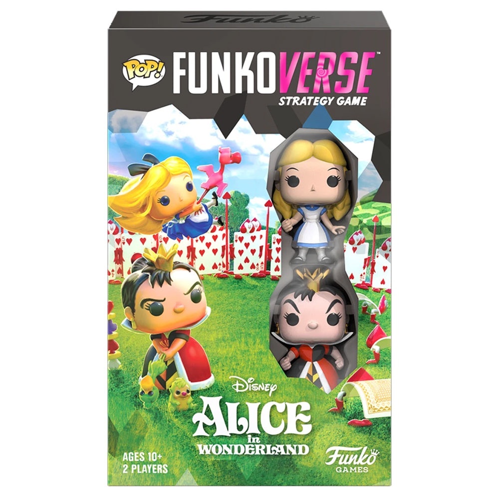 BNIB✨ Alice In Wonderland Funkoverse Strategy Game 100 Expansion 2-Pack (POP!)